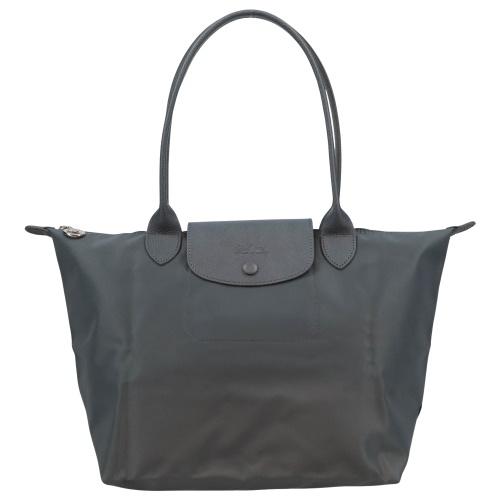 ロンシャン トートバッグ レディース LE PLIAGE ONE プリアージュワンショルダーＭ グレ...
