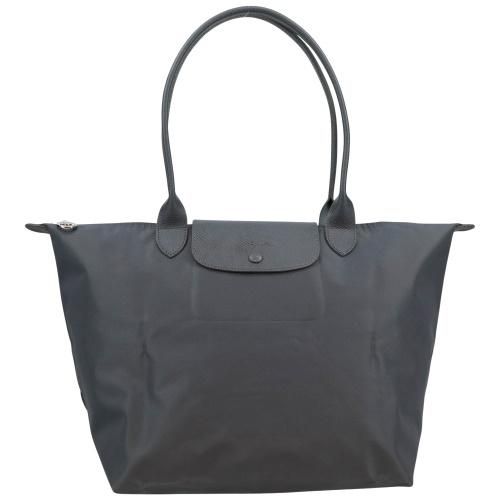 ロンシャン トートバッグ レディース LE PLIAGE ONE プリアージュワンショルダーＬ グレ...