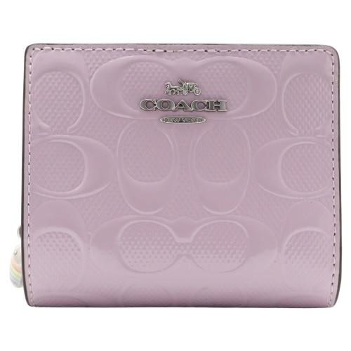 コーチ アウトレット 二つ折り財布 レディース パープル COACH OUTLET CDF21 SV...