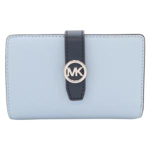 マイケルコース 二つ折り財布 レディース ブルー MICHAEL KORS 35T5SGRE8T 752 BLUE 爆買