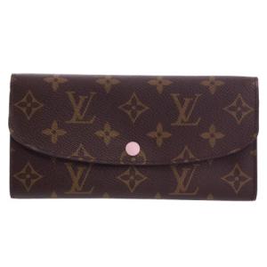 ルイヴィトン LOUIS VUITTON 長財布 モノグラム ポルトフォイユ・エミリー ローズバレリーヌ M61289｜GINZA LoveLove