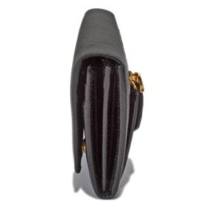 プラダ PRADA 長財布 レディース ブラッ...の詳細画像2