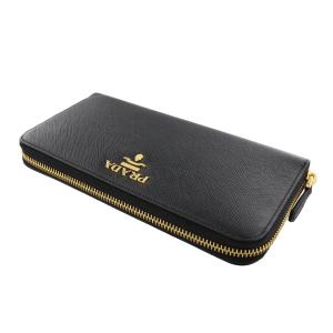 PRADA プラダ 長財布 レディース ブラッ...の詳細画像5