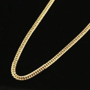 18金　喜平　6面ダブル　ネックレス 50センチ造幣局刻印あり　保証書付き 喜平 ネックレス K18 6面 ダブル 50cm 10g 造幣局検定マーク刻印入