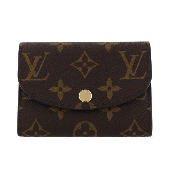 ルイヴィトン LOUIS VUITTON コインケース モノグラム ポルトモネ・ロザリ フューシャ ...