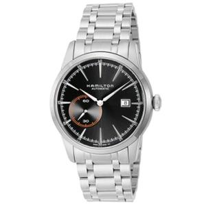 HAMILTON ハミルトン 腕時計 メンズ レイルロード ブラック H40515131 プレゼント ギフト 実用的｜sekido