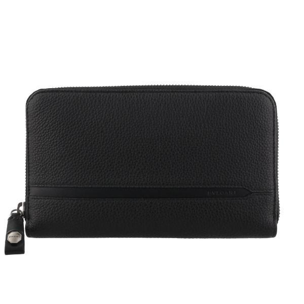 ブルガリ BVLGARI 長財布 メンズ オクト OCTO ブラック 36968 BLACK