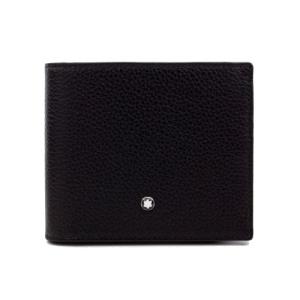 モンブラン 二つ折り財布 メンズ ブラック MONT BLANC 7164 BK 