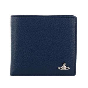 ヴィヴィアンウエストウッド Vivienne Westwood 二つ折り財布 ブルー 51010016 BLUE｜sekido