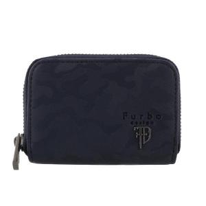Furbo フルボ コインケース メンズ カモフラージュ ネイビー FRB135 NAVY