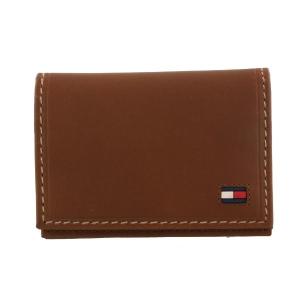 トミーヒルフィガー TOMMY HILFIGER カードケース メンズ 31TL20X021 TAN｜sekido