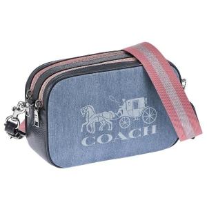COACH OUTLET コーチ アウトレット ショルダーバッグ レディース デニム 93986 SV DE