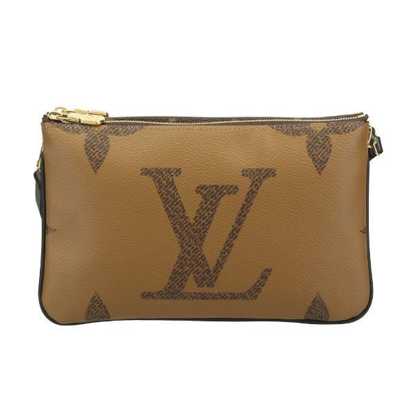 ルイヴィトン LOUIS VUITTON ショルダーバッグ モノグラム ポシェット・ドゥーブル ジッ...