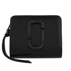 MARC JACOBS マークジェイコブス 二つ折り財布 スナップショット M0014986 001 BLACK
