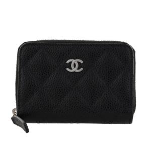 CHANEL（シャネル） 並行輸入 3つ折り財布 キャビアスキン SMALL