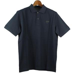 PRADA プラダ ポロシャツ メンズ Mサイズ ネイビー UJN444 XGS S 181 F0124 NAVY プレゼント ギフト 実用的｜sekido