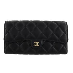 CHANEL（シャネル） 長財布 レディース マトラッセ ブラック AP0241