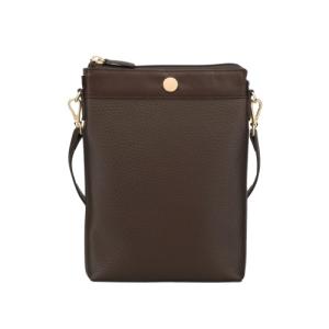 ホーンバッククロコダイル ショルダーバッグ レディース RODANIA