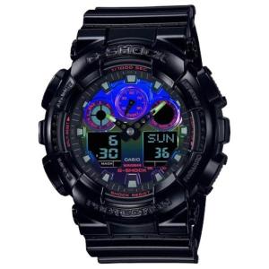 CASIO カシオ 腕時計 メンズ G-SHOCK GA-100RGB-1AJF Gショック プレゼント ギフト 実用的｜sekido