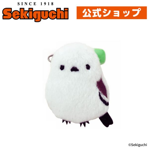 【ネコポス可】 シマエナガ ぬいぐるみバッジ