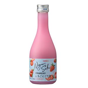 いちごにごり酒 300ml 瓶詰 12本セット｜sekijuan