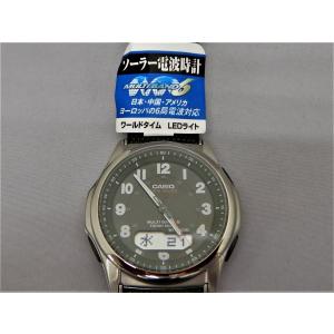 カシオ CASIO 腕時計 ウェーブセプター wave ceptor ソーラー電波時計 WVA-M630B-3AJF (WVAM630B3AJF) クロス/合成皮革バンド アナデジ（国内正規品）｜sekine-shimbashi