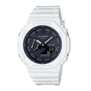 CASIO　カシオ　腕時計 Gショック カーボンコアガード GA-2100-7AJF メンズ 　ホワイト・ブラック｜sekine-shimbashi