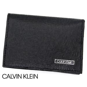 Calvin Klein　カルバンクライン　31CK200003　カードケース　名刺入れ　ブラック メンズ 男性用 ギフト プレゼント｜sekine