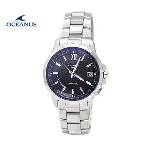 CASIO　OCEANUS　OCW-T150-1AJF　カシオ　オシアナス 腕時計 アナログ  ソーラー電波　マルチバンド6　シルバー×ブラック｜sekine