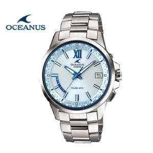 CASIO　OCEANUS　OCW-T150-2AJF　カシオ　オシアナス 腕時計 アナログ  ソーラー電波　マルチバンド6　シルバー ブルー｜sekine