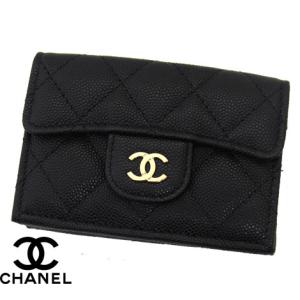 シャネル CHANEL マトラッセ ココマーク 小銭入付 Wホック 三つ折り 