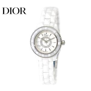 DIOR CD1221E2C001 ディオール8　DIOR VIII オンユイット 腕時計 28MM ウォッチ レディース クオーツ ダイヤ入り セラミック ホワイト｜sekine