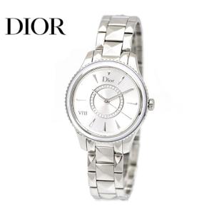 DIOR CD152110M011 DIOR VIII ディオール8 オンユイット Montaigne 32MM　モンテーニュ　腕時計　レディース　ウォッチ　ダイヤ シルバー シルバー文字盤｜sekine