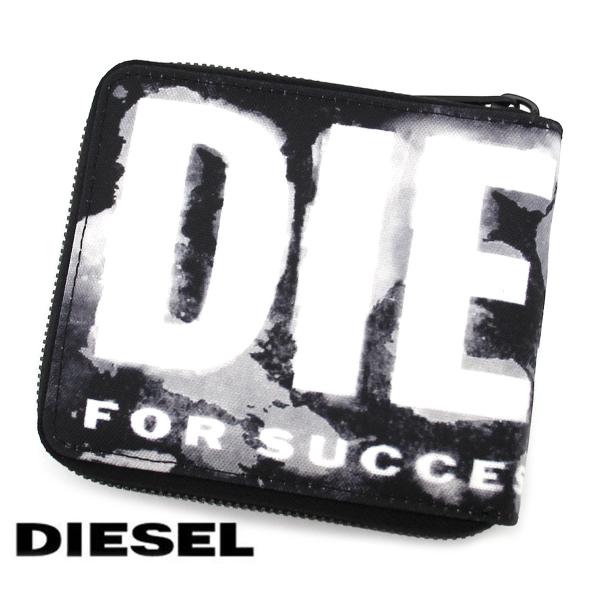 DIESEL ディーゼル X09528 P5586 T8013 BI-FOLD COIN ZIP X...