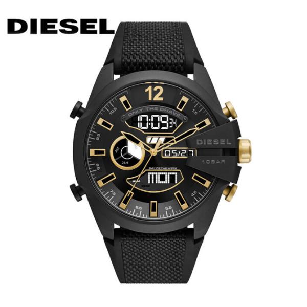 DIESEL ディーゼル　DZ4552 MEGA CHIEF  ANA-DIGI メガチーフ 腕時計...