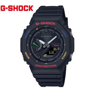 CASIO G-SHOCK GA-B2100FC-1AJF カシオ　腕時計 Multi color accentsシリーズ ソーラー Bluetooth対応 メンズ　デジタルアナログ ブラック マルチカラー｜sekine