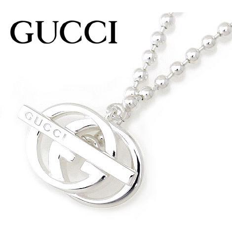 GUCCI グッチ 216435 J8400 8106 XXL  GGマーク ネックレス ペンダント...