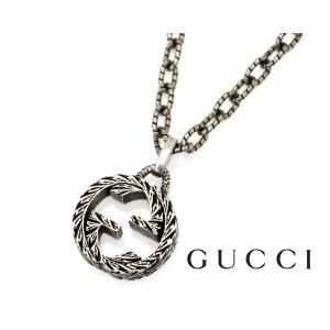 GUCCI グッチ 455307 J8400 0811 インターロッキングG ペンダント ネックレス チョーカー アクセサリー シルバー メンズ レディース ユニセックス｜sekine