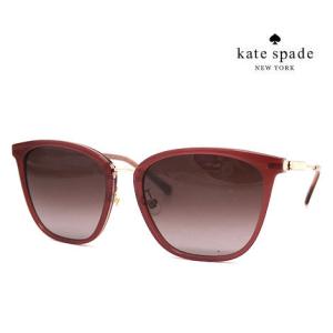 Kate Spade ケイトスペード MAEVE/F/S LHF3X レディース サングラス スクエア バーガンディ ピンクゴールド ファッション用グラス 正規品｜sekine