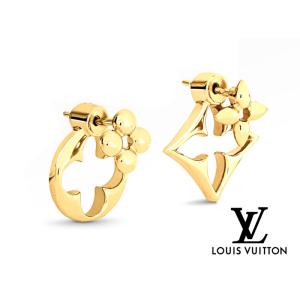 LOUIS VUITTON ルイ ヴィトン M00770 ピアス・LV フラワーグラム  
