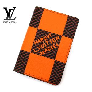 LOUIS VUITTON  ルイ ヴィトン N40618 ダミエ・ポップ オーガナイザー・ドゥ ポッシュ 名刺入れ カードケース カードホルダー ボルケーノオレンジ 新品｜sekine