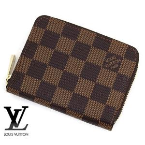 LOUIS　VUITTON　ルイヴィトン　N63070　ダミエ　ジッピーコインパース 小銭入れ　コンパクト財布　男女兼用