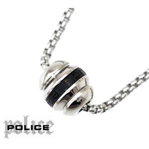 POLICE 　ポリス　26527PSS01　TAJIK　ネックレス　ペンダント シルバー×ブラック　メンズアクセサリー　｜sekine