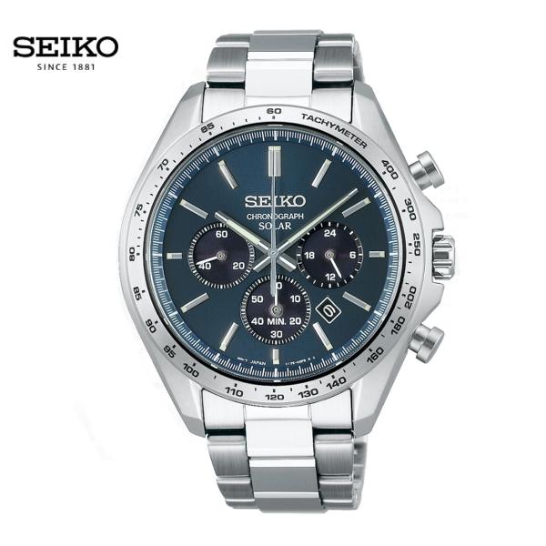 SEIKO SELECTION SBPY163 セイコー セレクション メンズ ソーラー クロノグラ...