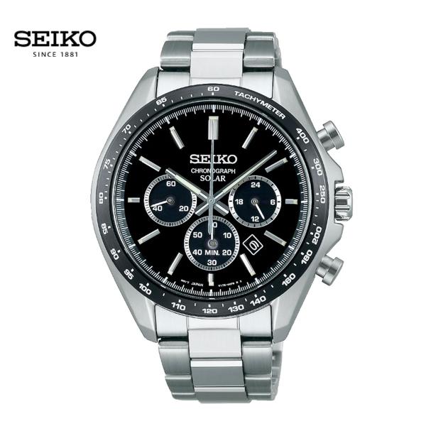 SEIKO SELECTION SBPY167 セイコー セレクション メンズ ソーラー クロノグラ...