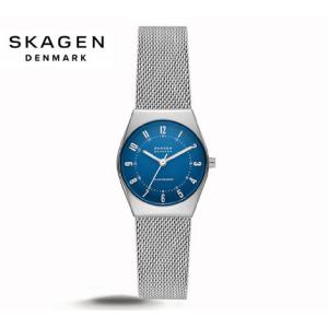 SKAGEN スカーゲン SKW3080 GRENEN LILLE 三針デイト チャコール ステンレ...