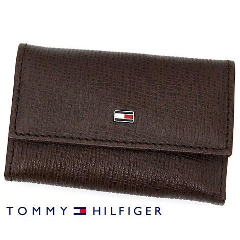 TOMMYHILFIGER トミーヒルフィガー　31TL170006 200　レザー　6連キーケース...