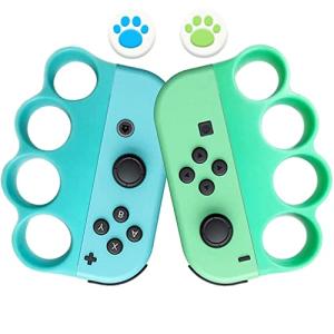 Switch用 Fit Box/Fit Box 2対応 コントローラー グリップ スイッチ用 ジョイコン用 ボクシングゲームグリップ 操作簡単 人間工