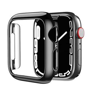 GOCROWEEN for Apple Watch7ケース 41MM アップルウォッチ7 カバー 保護ケース バンパーケース PC素材 メッキ仕上げ