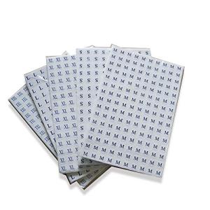 Sweetimes 業務用 サイズ シール XS-XXXL 30面セット No.86